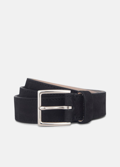 VINCE Men's 32mm Nubuck Leather Belt in Belts