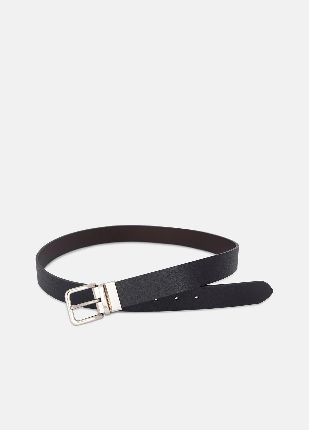 VINCE Men’s 32mm Reversible Leather Belt in Belts