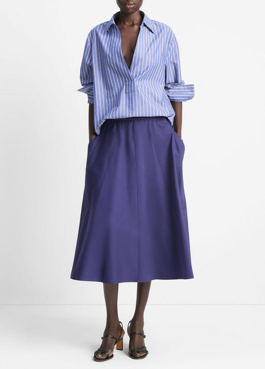 VINCE Cotton Full Skirt in Dresses & Skirts