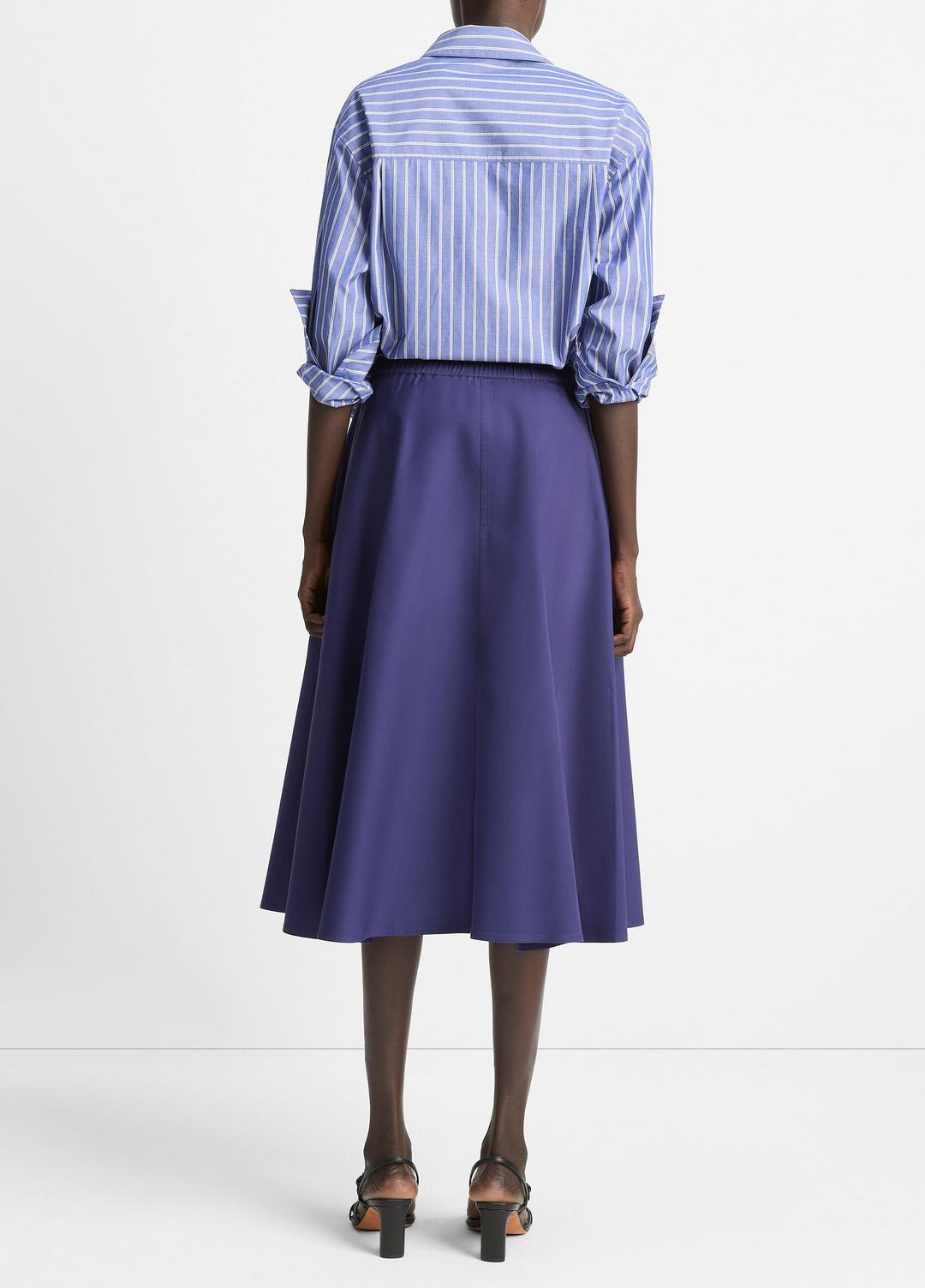 VINCE Cotton Full Skirt in Dresses & Skirts