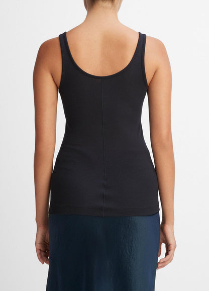 VINCE Scoop Neck Tank in Shirts & Tees