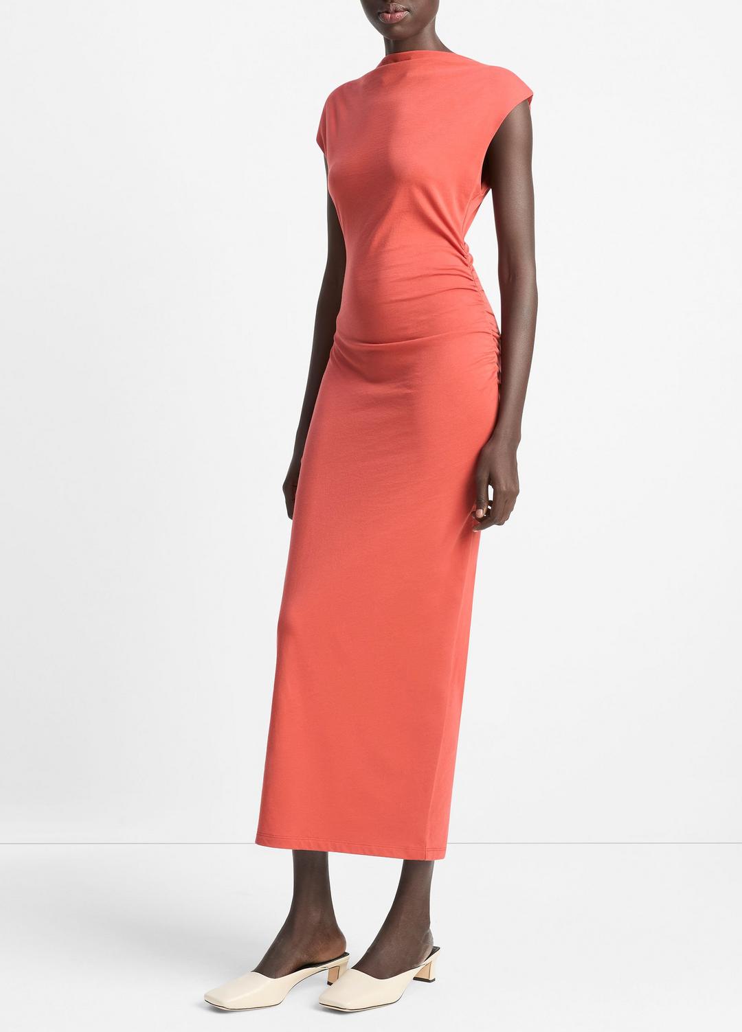 VINCE Pima Cotton Muscle-Tee Dress in Dresses & Skirts