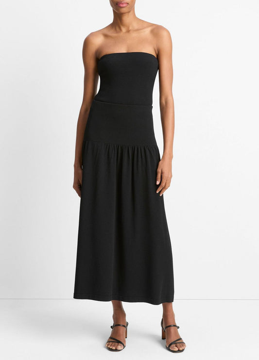 VINCE Compact Drop-Waist Skirt in Dresses & Skirts
