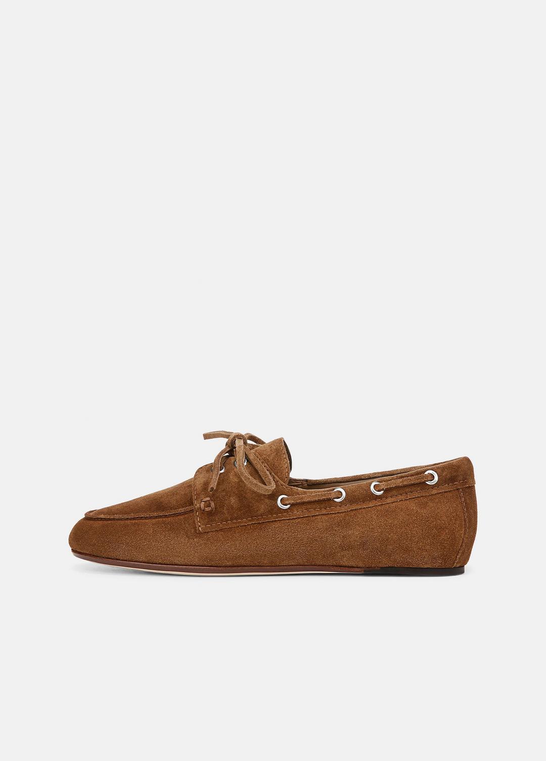 VINCE Marin Suede Lace-Up Loafer in Shoes
