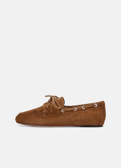 VINCE Marin Suede Lace-Up Loafer in Shoes