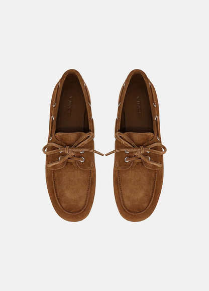 VINCE Marin Suede Lace-Up Loafer in Shoes