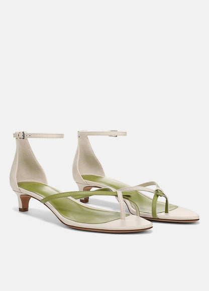 VINCE Siri Leather Heeled Sandal in Shoes