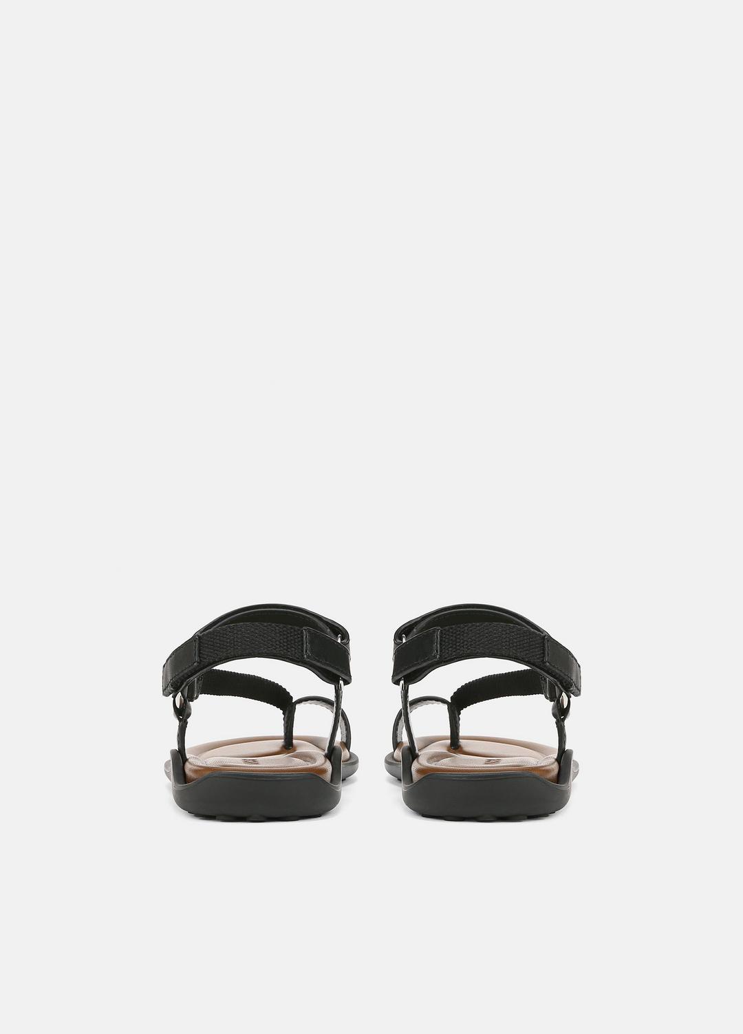 VINCE Summer Leather & Canvas Sandal in Shoes