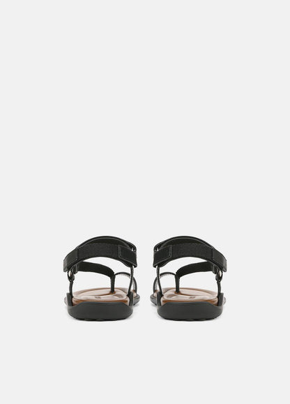 VINCE Summer Leather & Canvas Sandal in Shoes