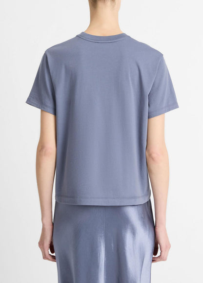 VINCE Pima Cotton Crew Neck T-Shirt in Shirts & Tees