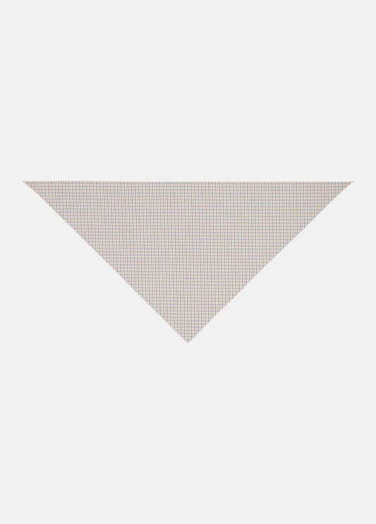 VINCE Gardener's Check Cotton Headkerchief in Accessories