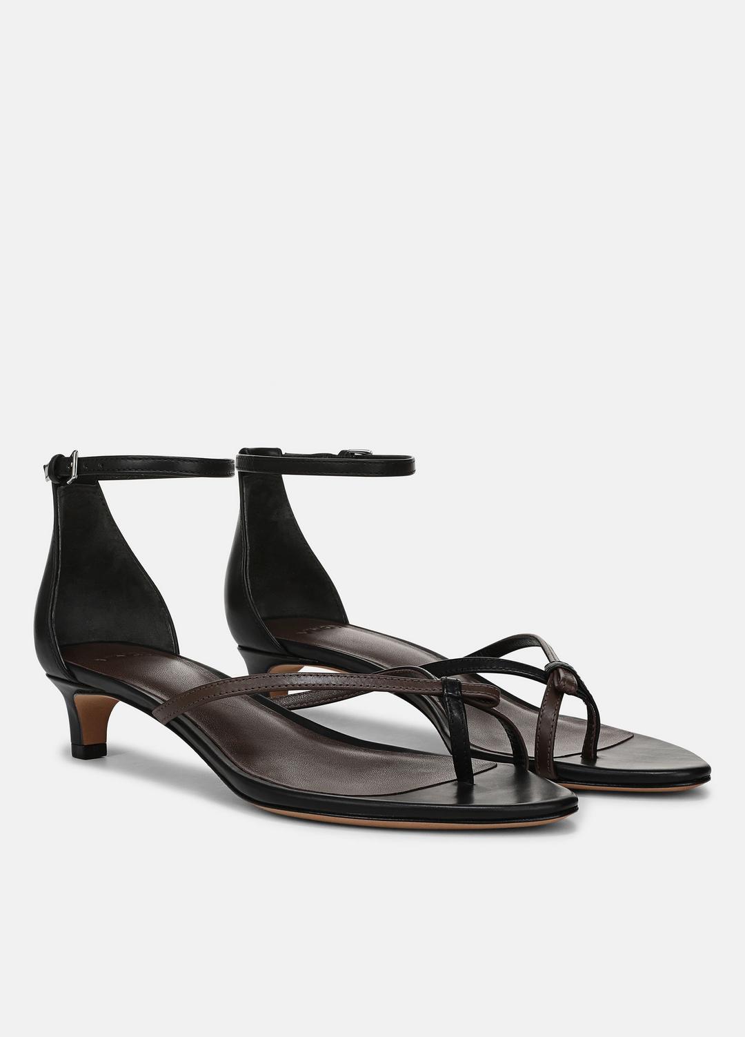 VINCE Siri Leather Heeled Sandal in Shoes