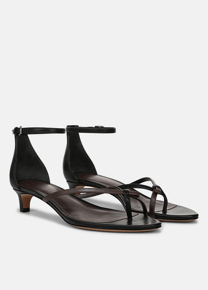 VINCE Siri Leather Heeled Sandal in Shoes
