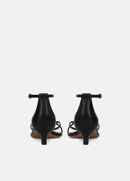 VINCE Siri Leather Heeled Sandal in Shoes