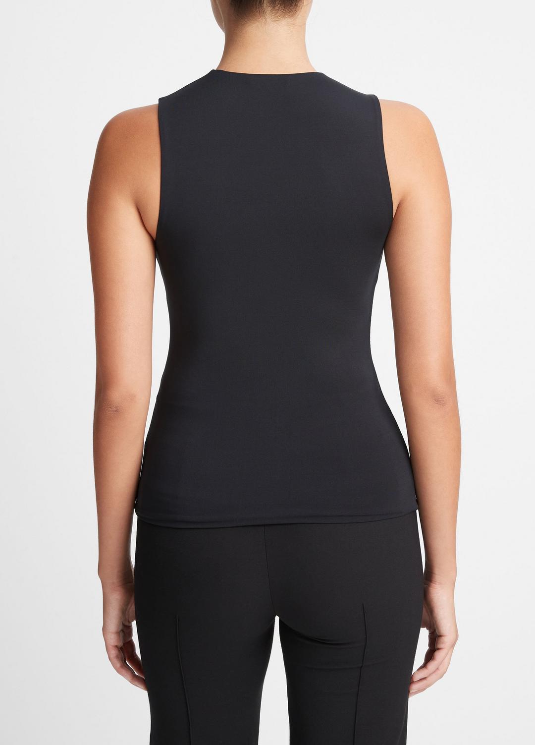 VINCE Stretch-Jersey Shell in Shirts & Tees