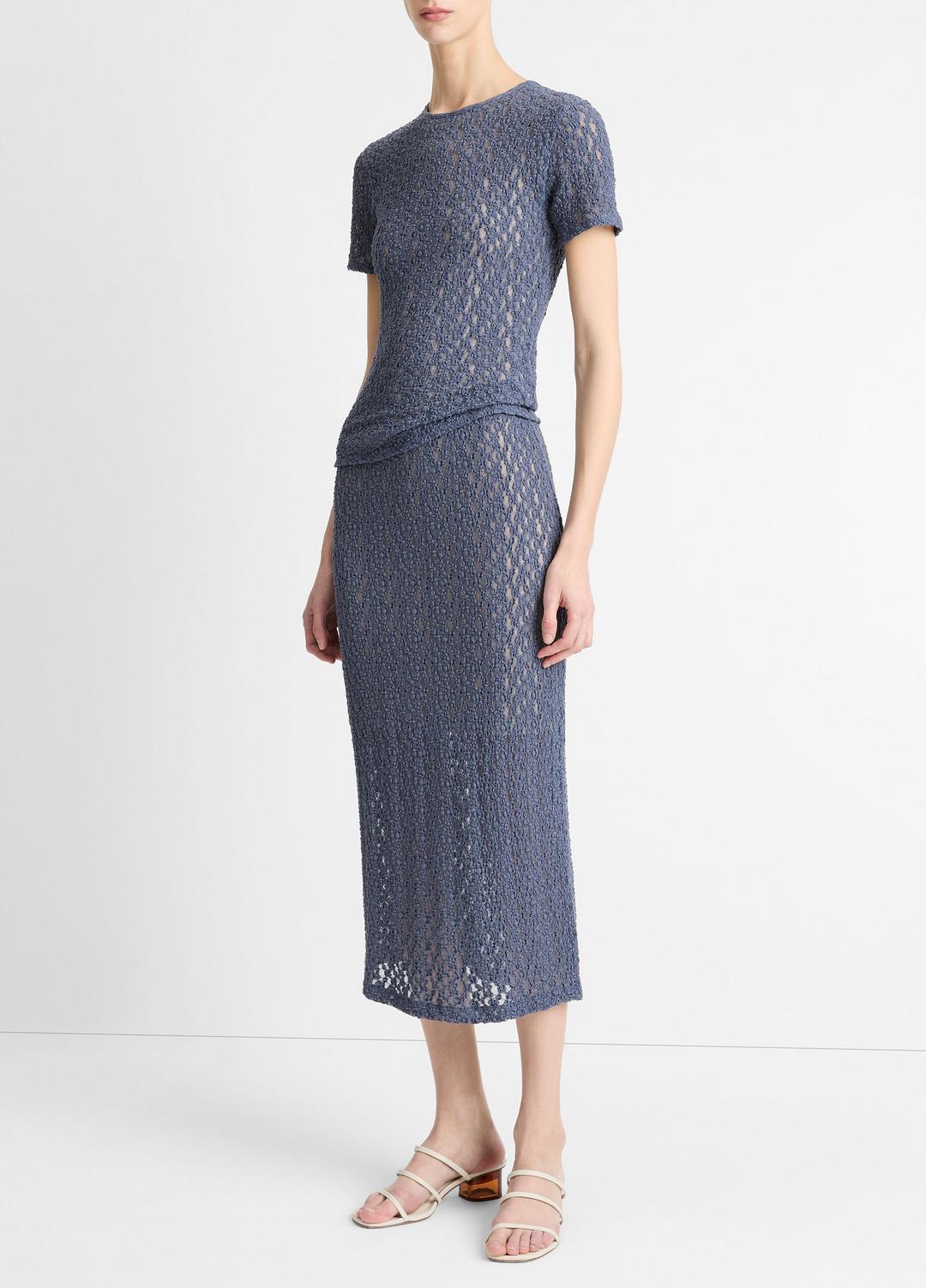 VINCE Floral Smocked Skirt in Dresses & Skirts