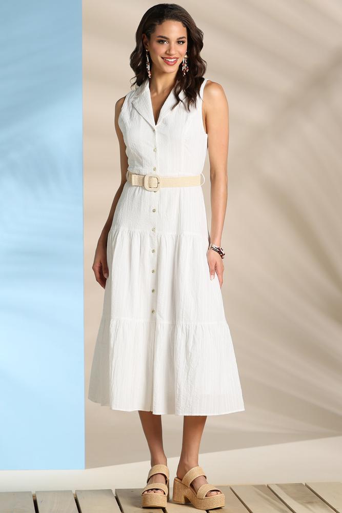 seaside resort shirt dress Versona Trends|Apparel