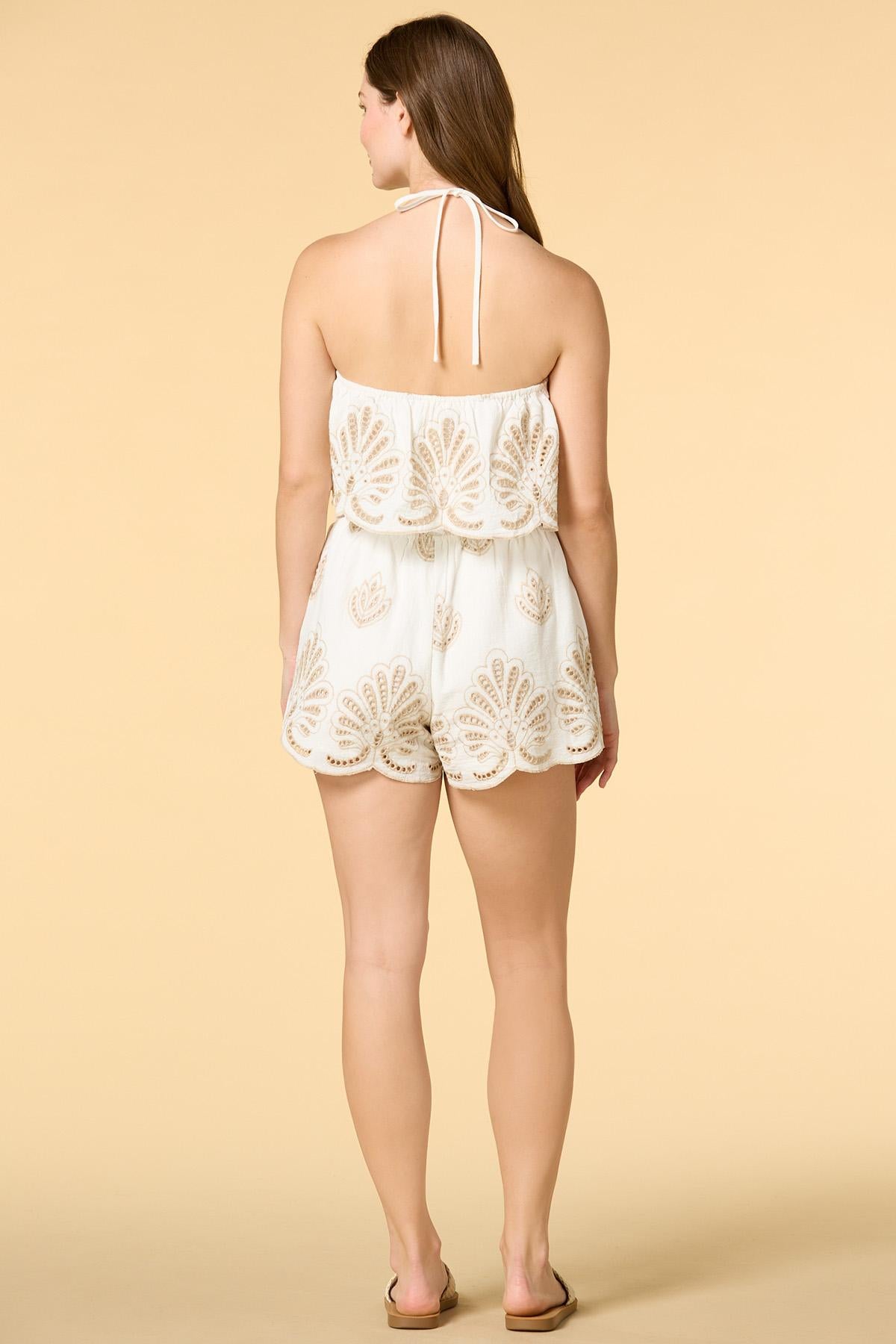 for shore strapless romper Versona Apparel|Trends