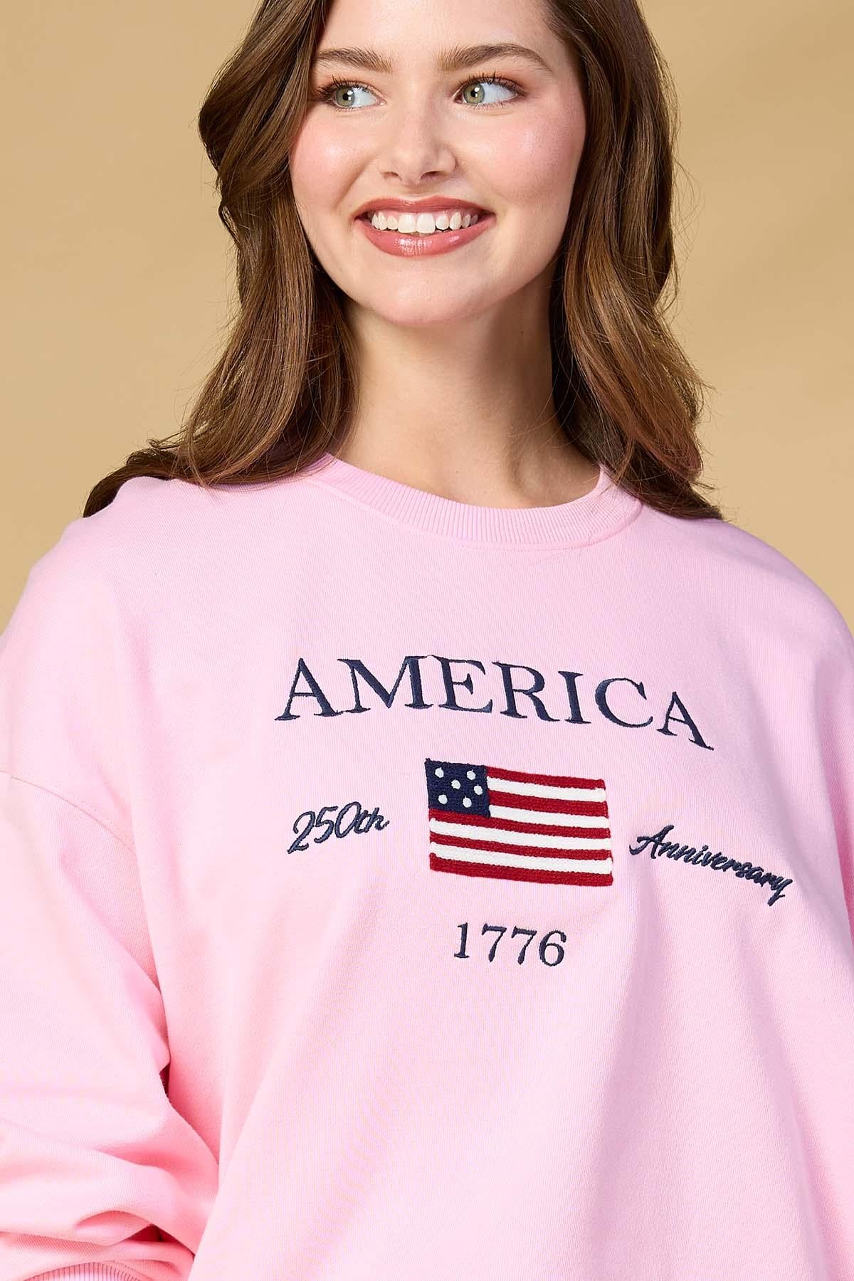american anniversary sweatshirt Versona Apparel|Trends