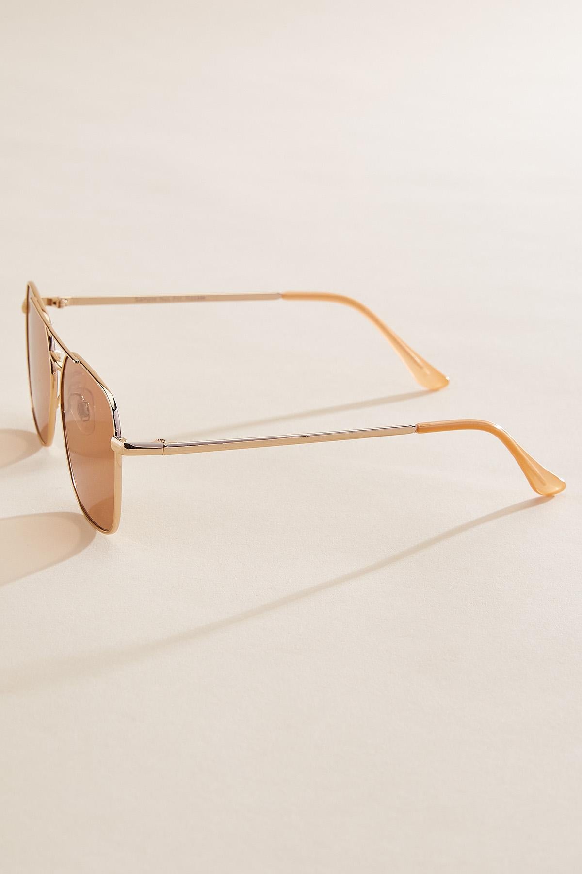 gold frame aviator sunglasses Versona Accessories