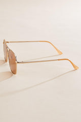 gold frame aviator sunglasses Versona Accessories