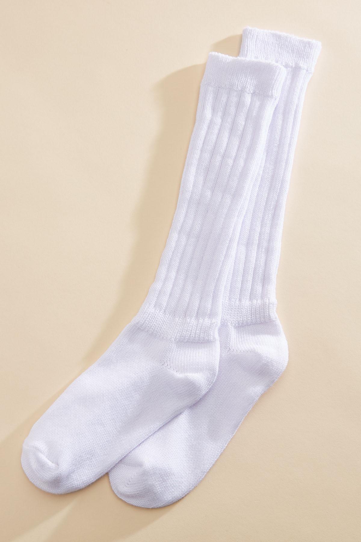 slouchy crew socks Versona Accessories