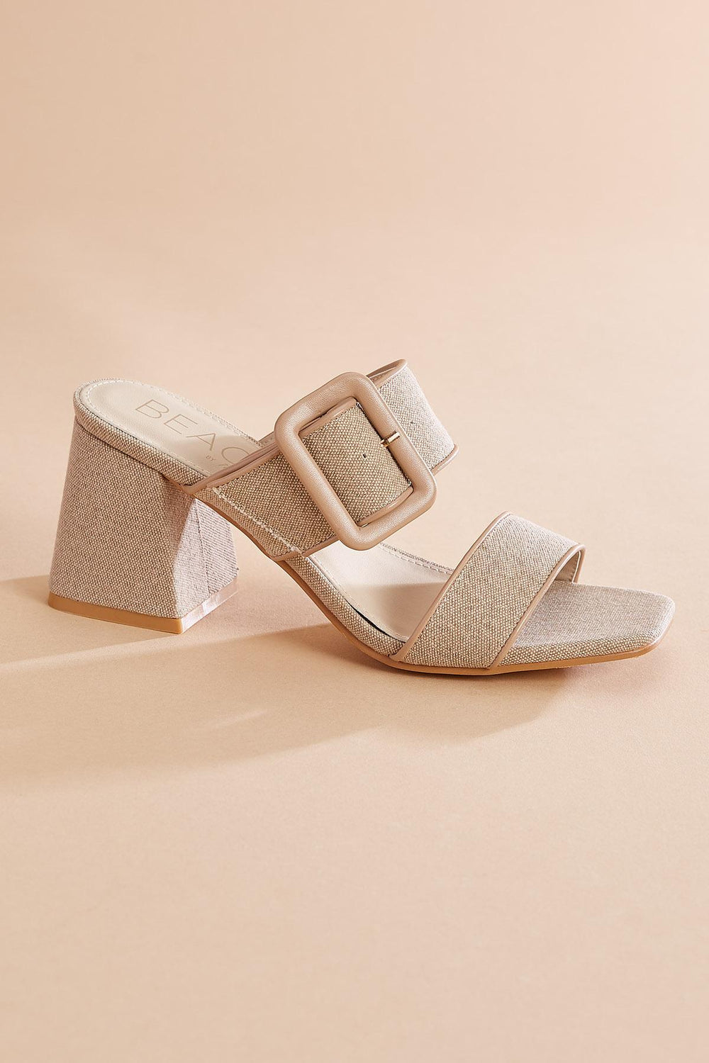 buckle band block heels Versona Trends|Shoes