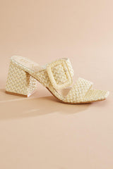 buckle band block heels Versona Trends|Shoes