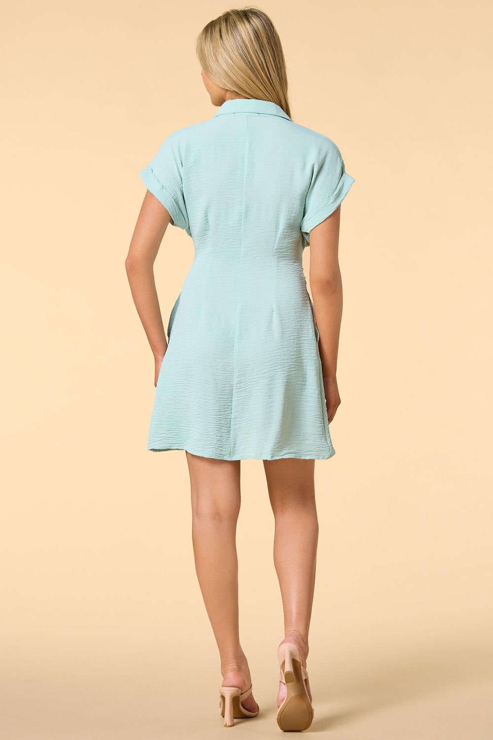 breathe in breathe out shirt dress Versona Trends