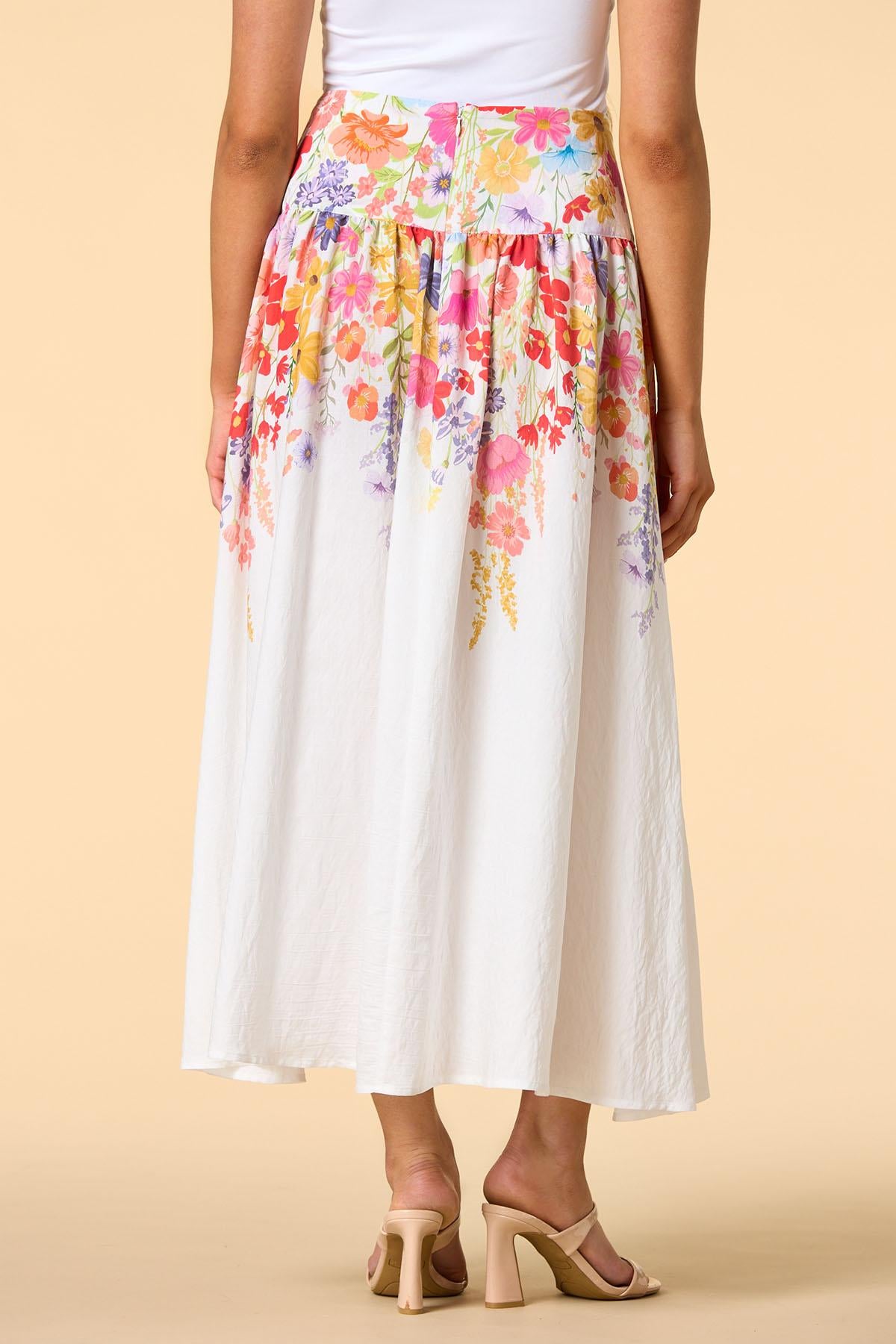 botanical garden maxi skirt Versona Trends|Apparel