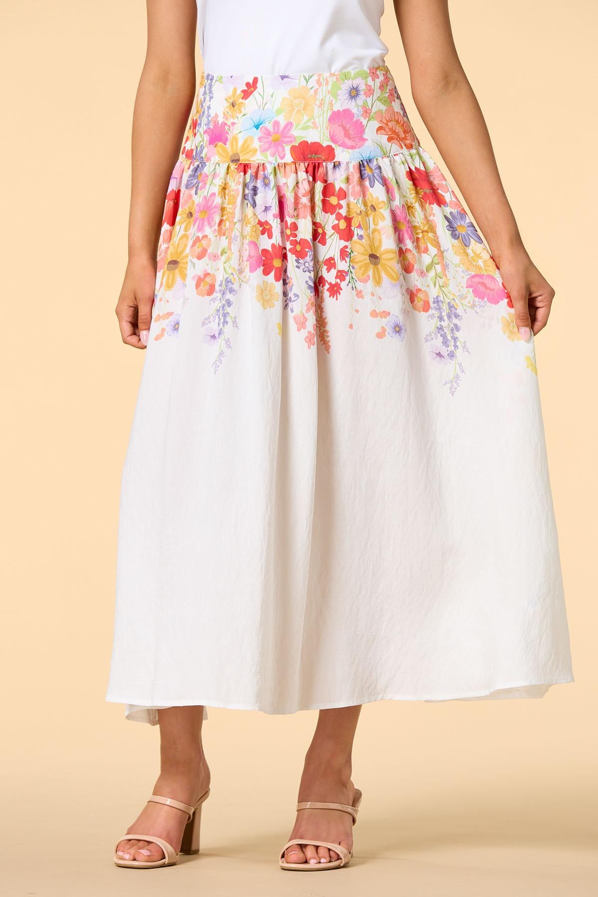 botanical garden maxi skirt Versona Trends|Apparel