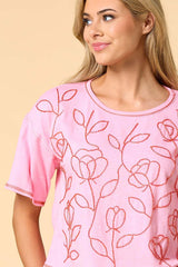 beaded blooms top Versona Trends