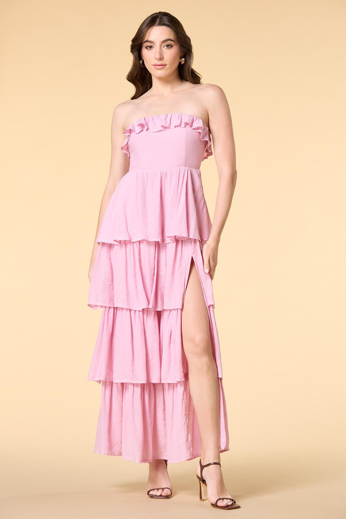 flowing in the wind maxi dress Versona Trends