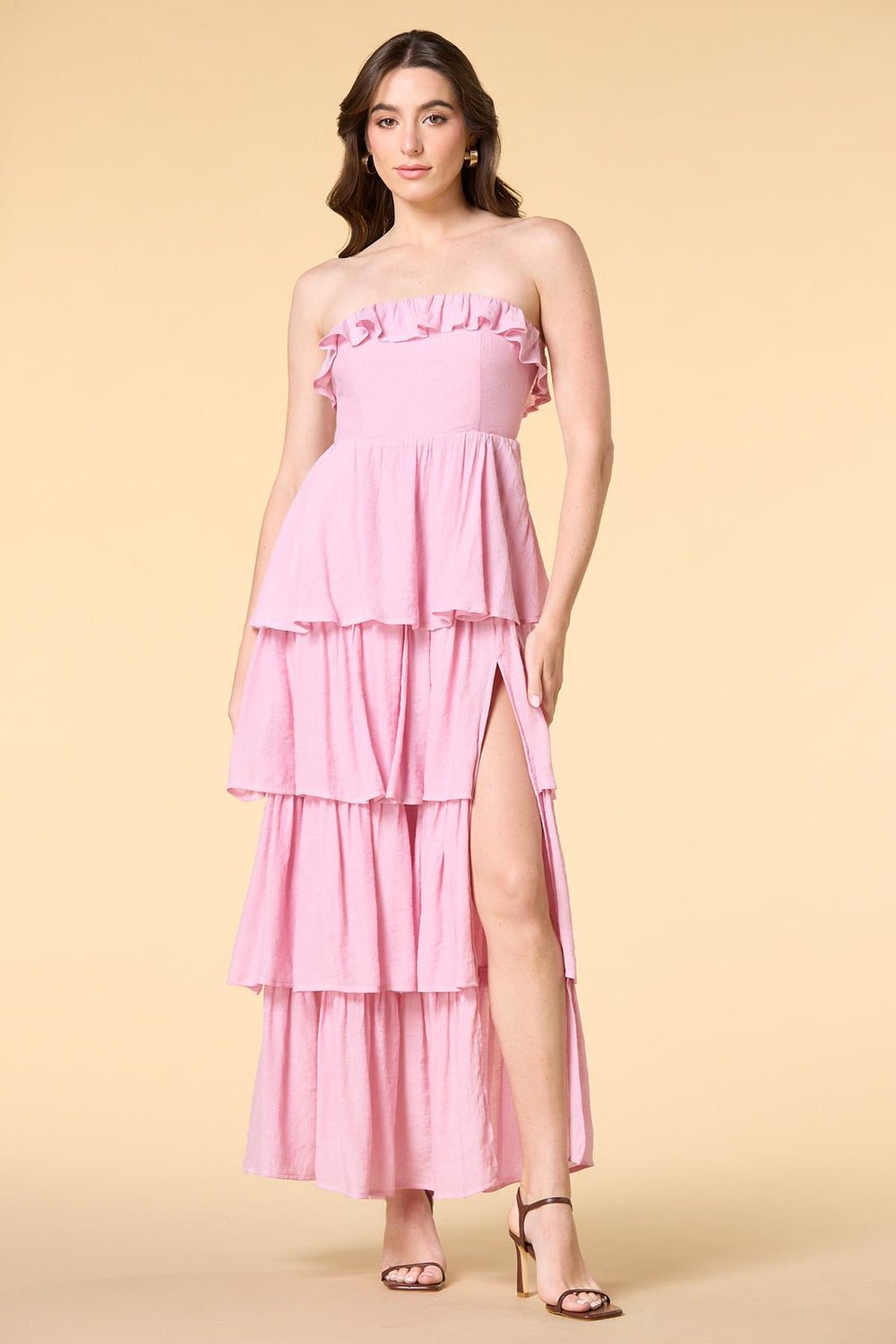 flowing in the wind maxi dress Versona Trends