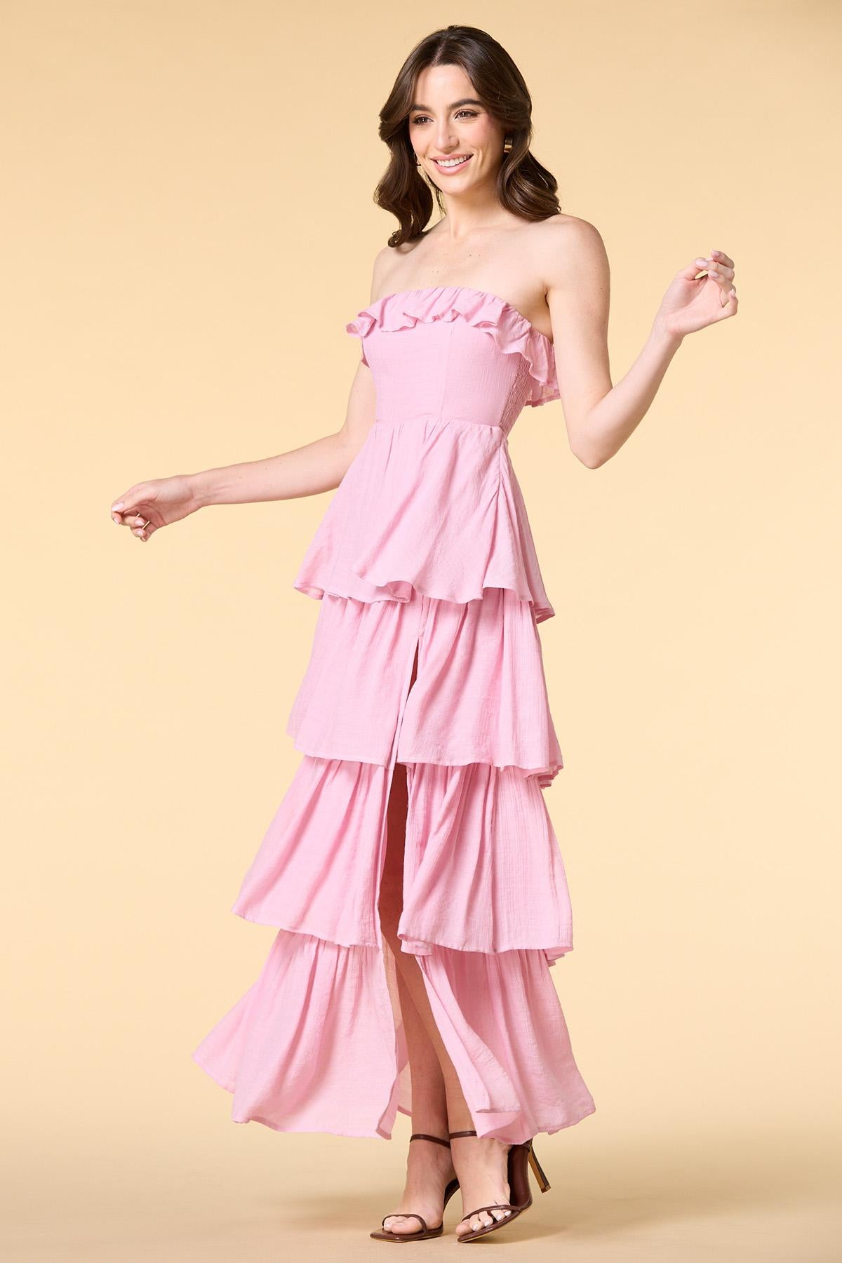flowing in the wind maxi dress Versona Trends