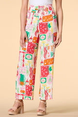la dolce vita graphic pants Versona Trends|Apparel