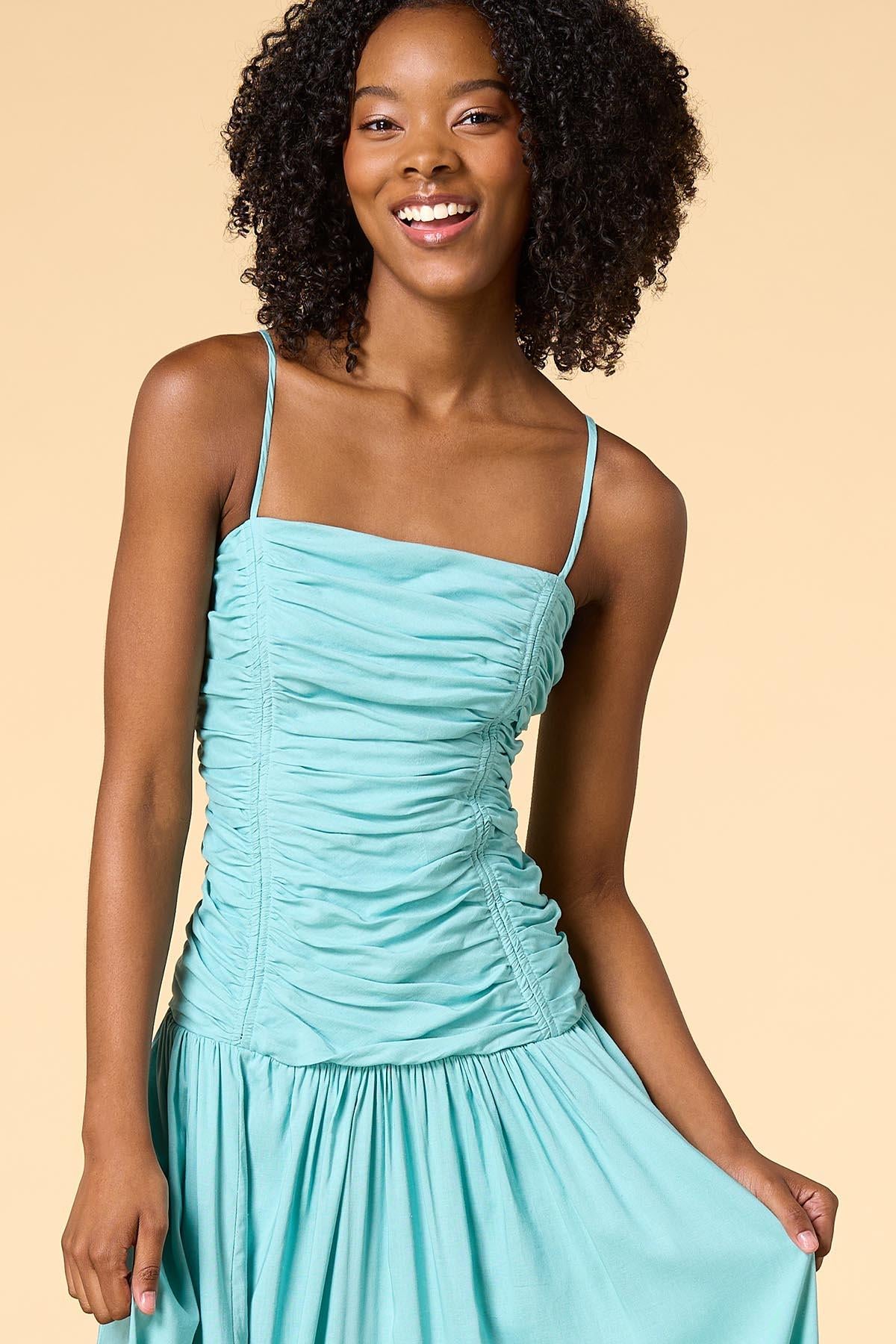 la ruche maxi dress Versona Trends