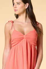 tie breaker mini dress Versona Trends