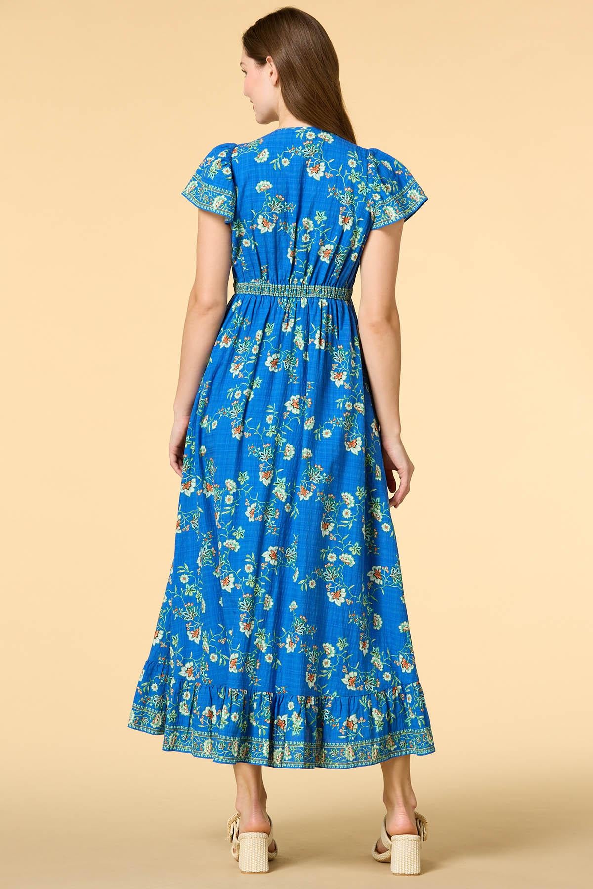 budding blooms maxi dress Versona Trends
