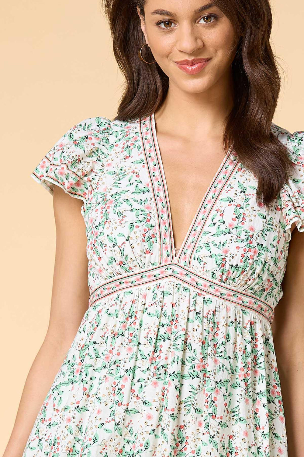 budding blooms maxi dress Versona Trends