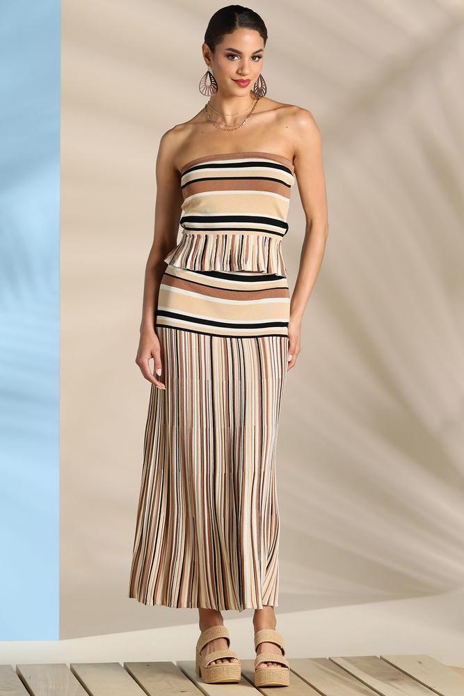 summer knits maxi skirt Versona Trends|Apparel