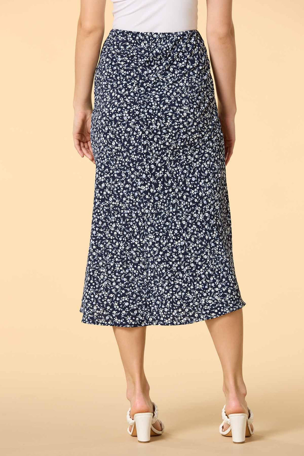 midnight bloom midi skirt Versona Trends|Apparel