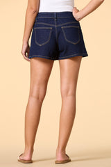 secret weapon denim skort Versona Trends|Apparel