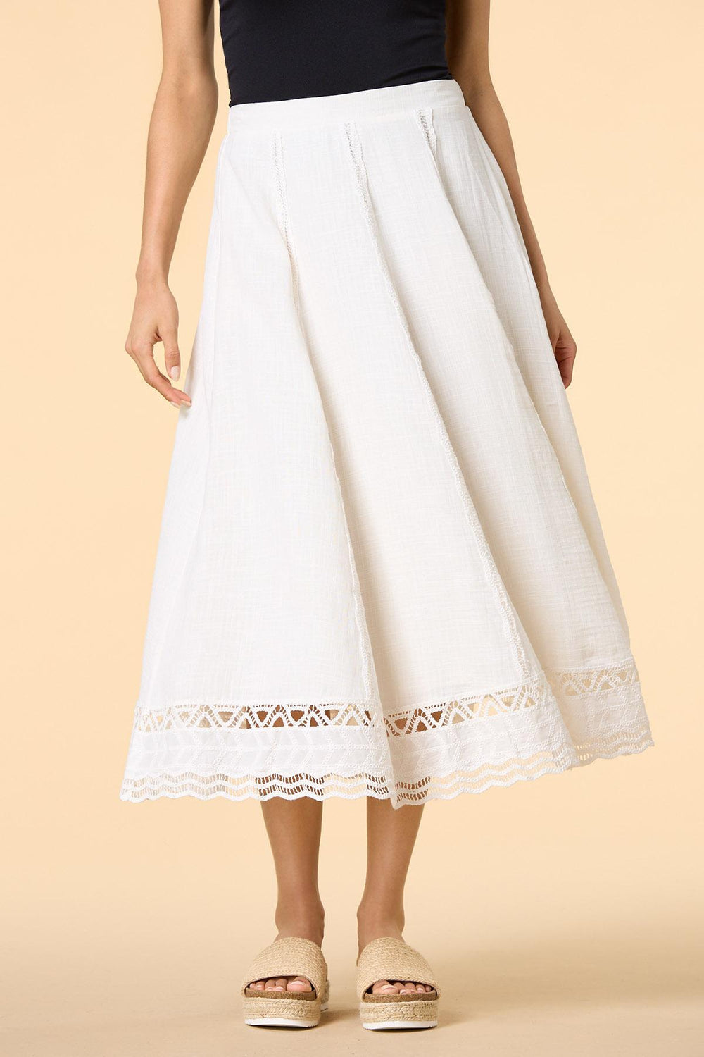 fluffy clouds maxi skirt Versona Trends