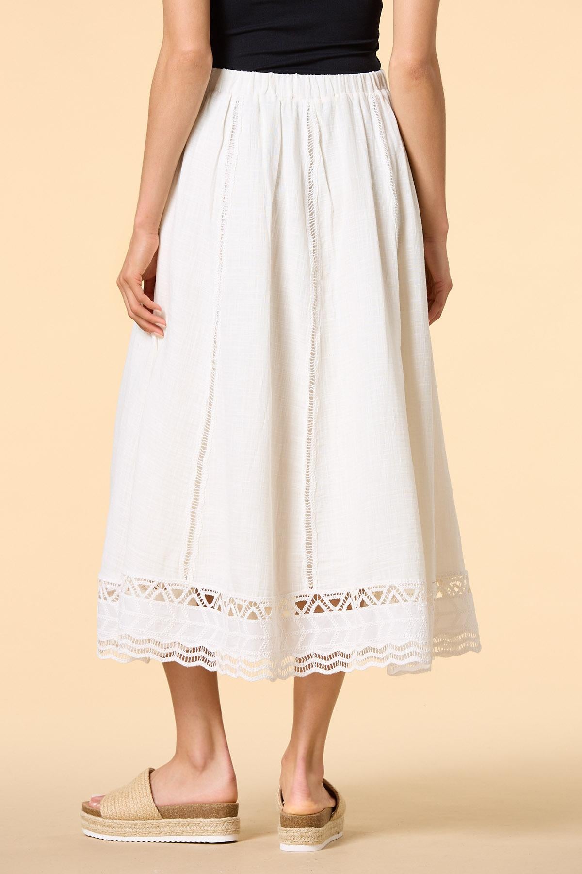fluffy clouds maxi skirt Versona Trends