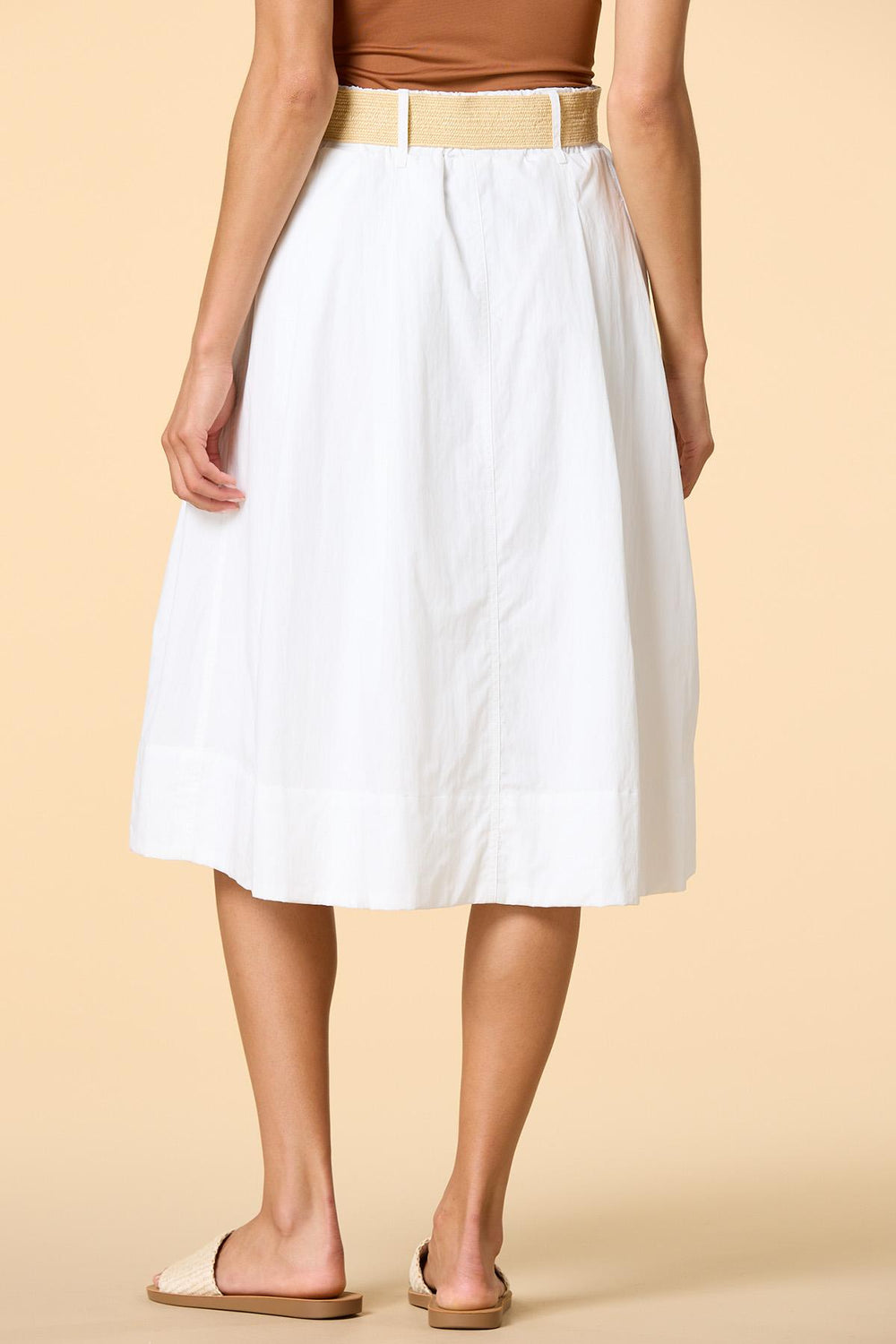 beach club belted midi skirt Versona Trends|Apparel