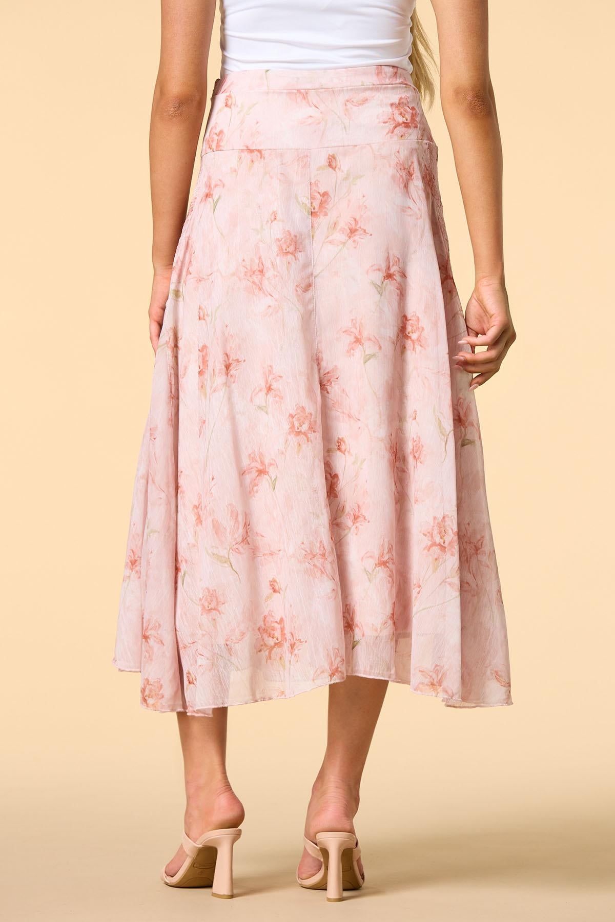 blushing blooms maxi skirt Versona Trends|Apparel