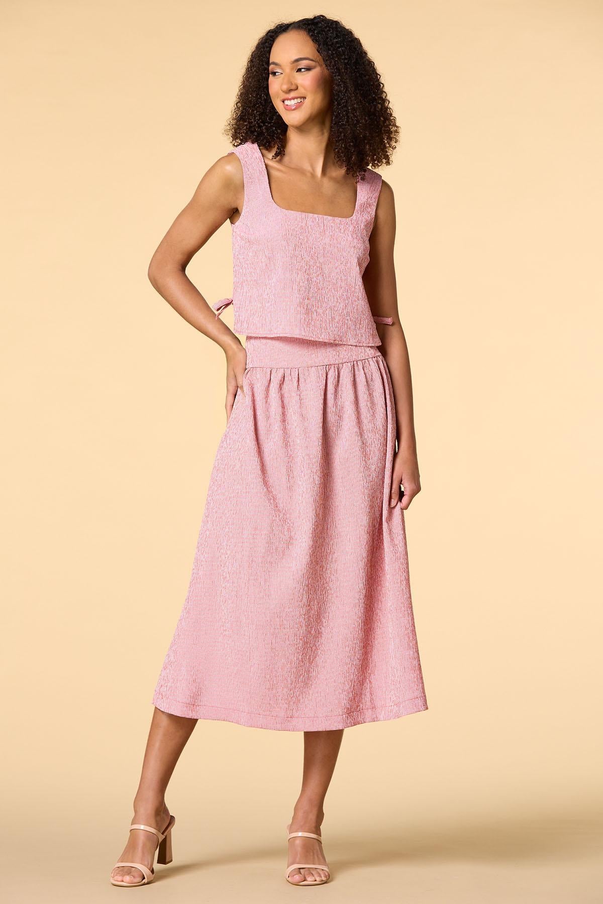cherry pie midi skirt Versona Trends