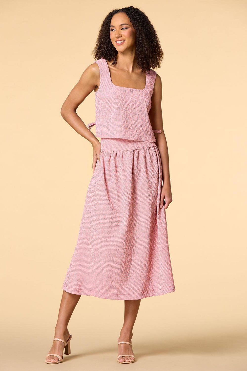 cherry pie midi skirt Versona Trends