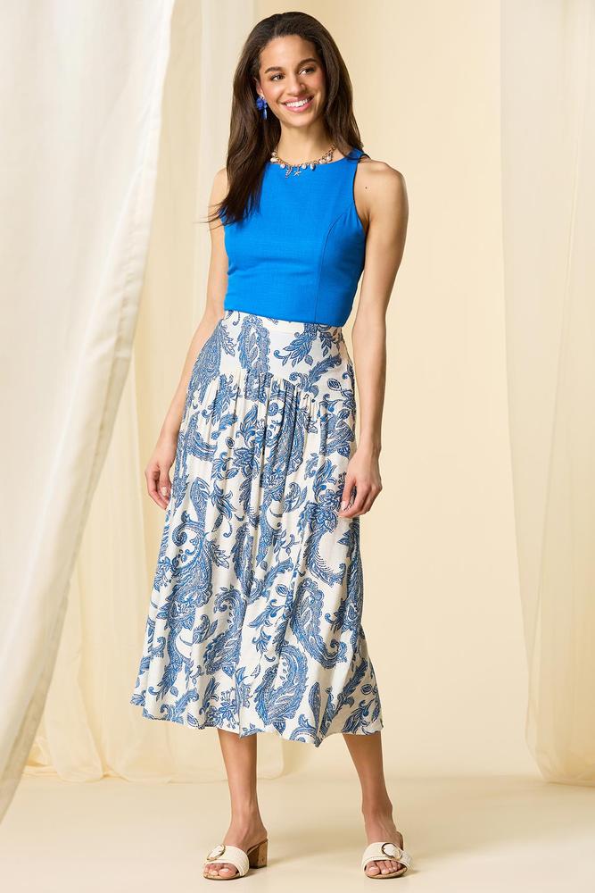summer breeze midi skirt Versona Trends